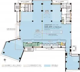 道玄坂通ビルの基準階図面