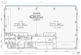 PMO EX日本橋茅場町の基準階図面