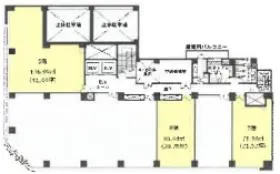 NCO札幌駅北口ビルの基準階図面