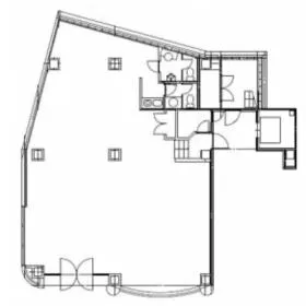 VILLAGE AZABUDAIの基準階図面