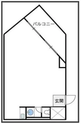 カプリ代官山の基準階図面