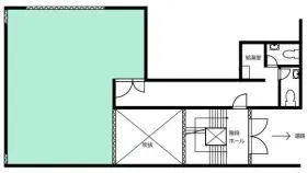 青山イースト&ウエストの基準階図面