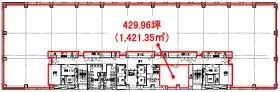 深川ギャザリアタワー N棟の基準階図面