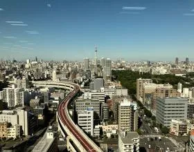 深川ギャザリアタワー N棟の外観