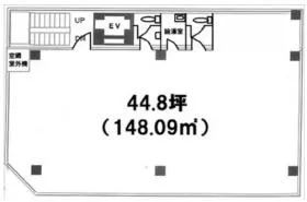 金剛ビルの基準階図面