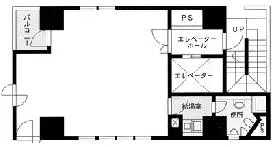 虎ノ門RICHビルの基準階図面