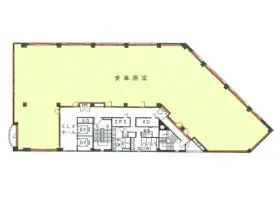 千代田富士見ビルの基準階図面