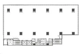 富士見デュープレックスビズの基準階図面