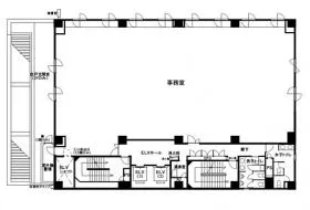 六番町SKビルの基準階図面