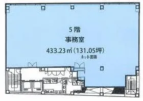 恵比寿NRビルの基準階図面
