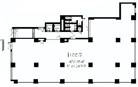 グランディ代官山ビルの基準階図面