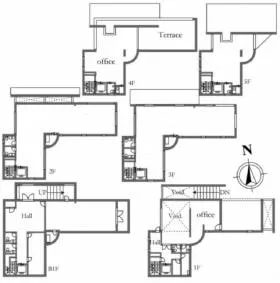 フジビル43の基準階図面