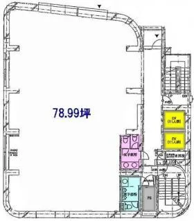 VORT AOYAMAⅡの基準階図面