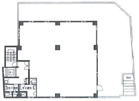 プラムスビルの基準階図面