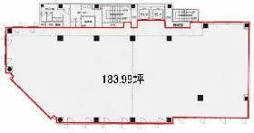 目黒山手プレイスの基準階図面