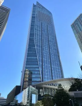 虎ノ門ヒルズ森タワーの外観