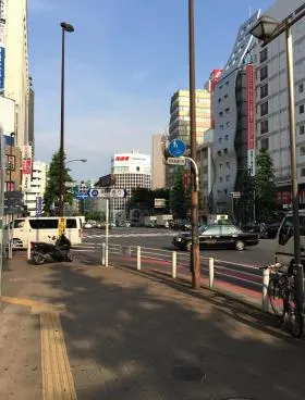 (取壊し済み)新宿白鳳ビルディングの外観