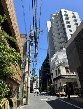 神楽坂プラザビルの外観