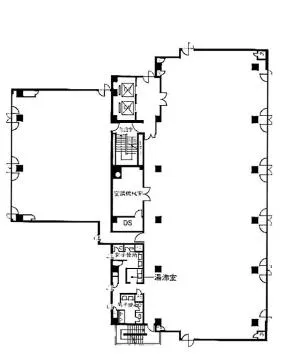 FORECAST早稲田FIRST(早稲田SIAビル)の基準階図面
