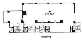 カーサ四谷の基準階図面