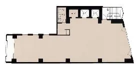 マガジンハウス六本木ビルの基準階図面