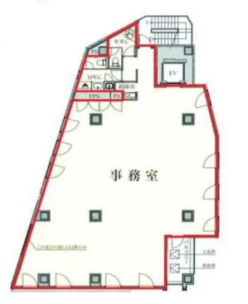 東京都港区白金台の居抜き賃貸オフィス物件(約60坪) ｜居抜きオフィス物件検索サイト【vivit-ビビット】（2）