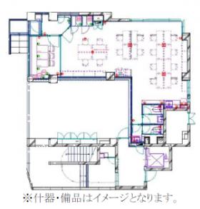 会議室付き 什器付きの居抜き賃貸オフィス物件(約25坪) ｜居抜きオフィス物件検索サイト【vivit-ビビット】（サムネイル2）