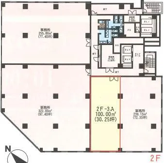 千葉県千葉市中央区の居抜き賃貸オフィス物件(約45坪) ｜居抜きオフィス物件検索サイト【vivit-ビビット】（2）