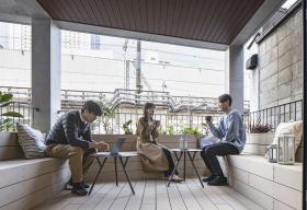 什器フルセットアップ 敷金無しの居抜き賃貸オフィス物件(約30坪) ｜居抜きオフィス物件検索サイト【vivit-ビビット】（サムネイル6）