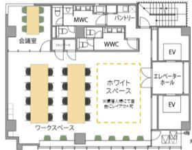 浜松町駅　徒歩2分！ 什器付きのフルセットアップ！！の居抜き賃貸オフィス物件(約45坪) ｜居抜きオフィス物件検索サイト【vivit-ビビット】（サムネイル2）
