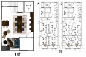 東京都中央区日本橋大伝馬町の居抜き賃貸オフィス物件(約45坪) ｜居抜きオフィス物件検索サイト【vivit-ビビット】（サムネイル2）