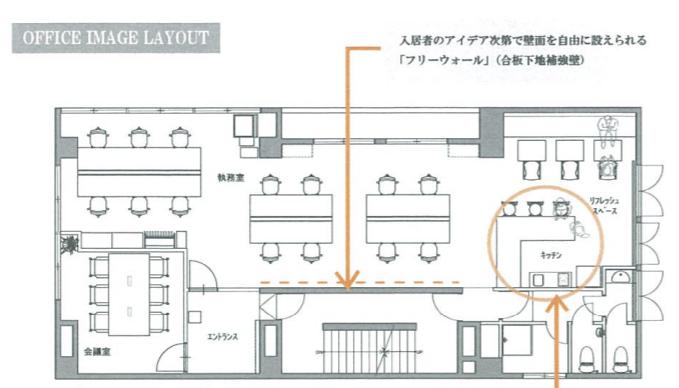 東京都渋谷区千駄ヶ谷の居抜き賃貸オフィス物件(約35坪) ｜居抜きオフィス物件検索サイト【vivit-ビビット】（1）