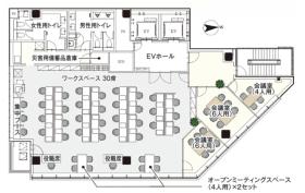 東京都千代田区東神田の居抜き賃貸オフィス物件(約75坪) ｜居抜きオフィス物件検索サイト【vivit-ビビット】（サムネイル2）