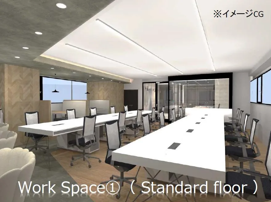 什器付き 会議室付きの居抜き賃貸オフィス物件(約40坪) ｜居抜きオフィス物件検索サイト【vivit-ビビット】（5）