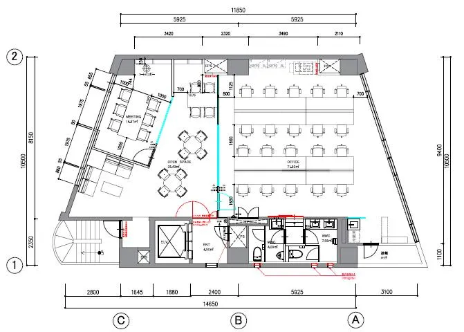 東京都千代田区神田須田町の居抜き賃貸オフィス物件(約45坪) ｜居抜きオフィス物件検索サイト【vivit-ビビット】（2）