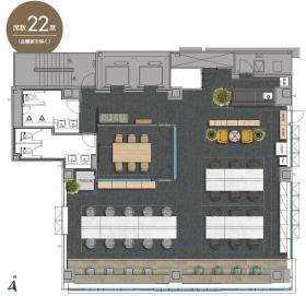 東京都千代田区外神田の居抜き賃貸オフィス物件(約60坪) ｜居抜きオフィス物件検索サイト【vivit-ビビット】（サムネイル2）