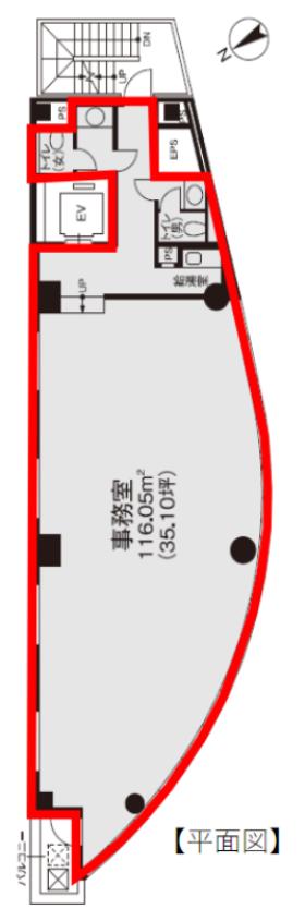 東京都港区新橋の居抜き賃貸オフィス物件(約35坪) ｜居抜きオフィス物件検索サイト【vivit-ビビット】（サムネイル2）
