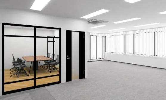 会議室付き リフレッシュブース付きの居抜き賃貸オフィス物件(約45坪) ｜居抜きオフィス物件検索サイト【vivit-ビビット】（1）