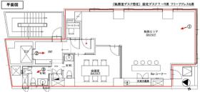 東京都品川区西五反田の居抜き賃貸オフィス物件(約25坪) ｜居抜きオフィス物件検索サイト【vivit-ビビット】（サムネイル2）