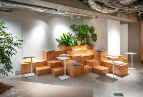 会議室付き 水光熱費清掃費賃料に含むの居抜き賃貸オフィス物件(約30坪) ｜居抜きオフィス物件検索サイト【vivit-ビビット】（サムネイル6）