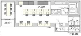 会議室造作済み！ 原状回復不要の居抜き賃貸オフィス物件(約15坪) ｜居抜きオフィス物件検索サイト【vivit-ビビット】（サムネイル2）