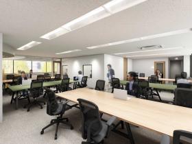 会議室3つ付き セットアップオフィスの居抜き賃貸オフィス物件(約60坪) ｜居抜きオフィス物件検索サイト【vivit-ビビット】（サムネイル4）