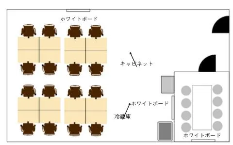 24時間利用可能 駅徒歩30秒の居抜き賃貸オフィス物件(約20坪) ｜居抜きオフィス物件検索サイト【vivit-ビビット】（2）