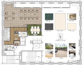 地下に共用会議室あり 茅場町徒歩4分の居抜き賃貸オフィス物件(約30坪) ｜居抜きオフィス物件検索サイト【vivit-ビビット】（サムネイル2）
