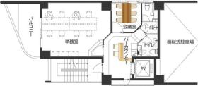 会議室造作済み！ おしゃれ物件！の居抜き賃貸オフィス物件(約15坪) ｜居抜きオフィス物件検索サイト【vivit-ビビット】（サムネイル2）