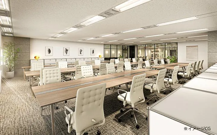 会議室3室！ おしゃれな内装の居抜き賃貸オフィス物件(約85坪) ｜居抜きオフィス物件検索サイト【vivit-ビビット】（4）