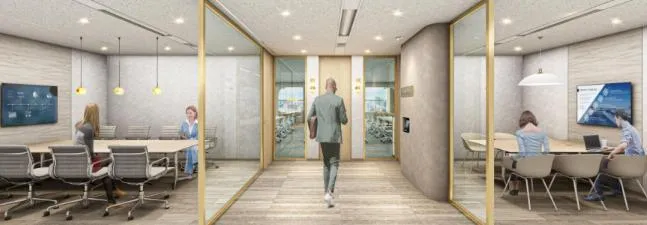 大型ビルの1室 会議室2部屋付き！の居抜き賃貸オフィス物件(約65坪) ｜居抜きオフィス物件検索サイト【vivit-ビビット】（4）