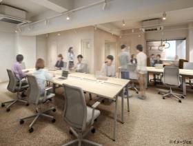 ホテルテイストな内装 6名用会議室有り！の居抜き賃貸オフィス物件(約20坪) ｜居抜きオフィス物件検索サイト【vivit-ビビット】（サムネイル4）