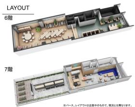 バルコニー付き 木目調のオシャレオフィスの居抜き賃貸オフィス物件(約65坪) ｜居抜きオフィス物件検索サイト【vivit-ビビット】（サムネイル2）