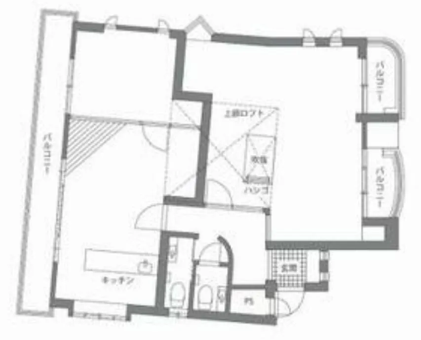 ウッド調 男女別トイレの居抜き賃貸オフィス物件(約20坪) ｜居抜きオフィス物件検索サイト【vivit-ビビット】（2）